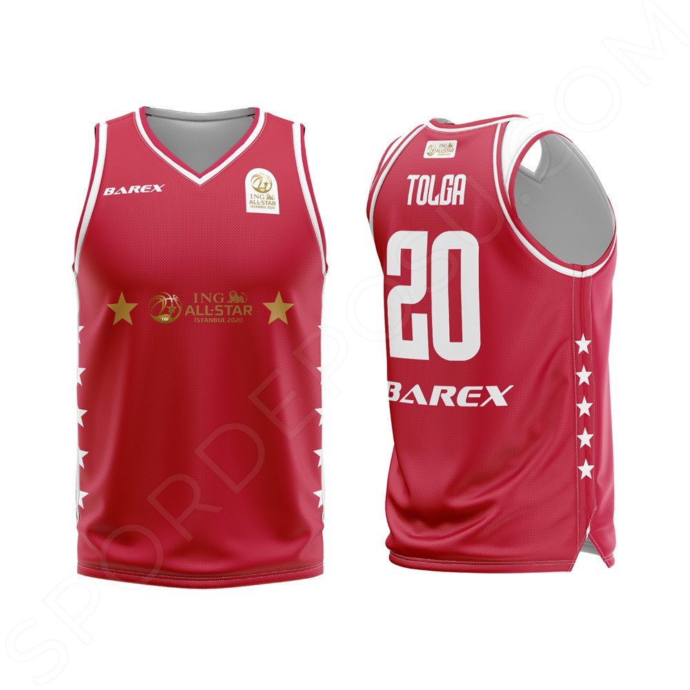 ING All-Star 2020 Kırmızı Taraftar Forması
